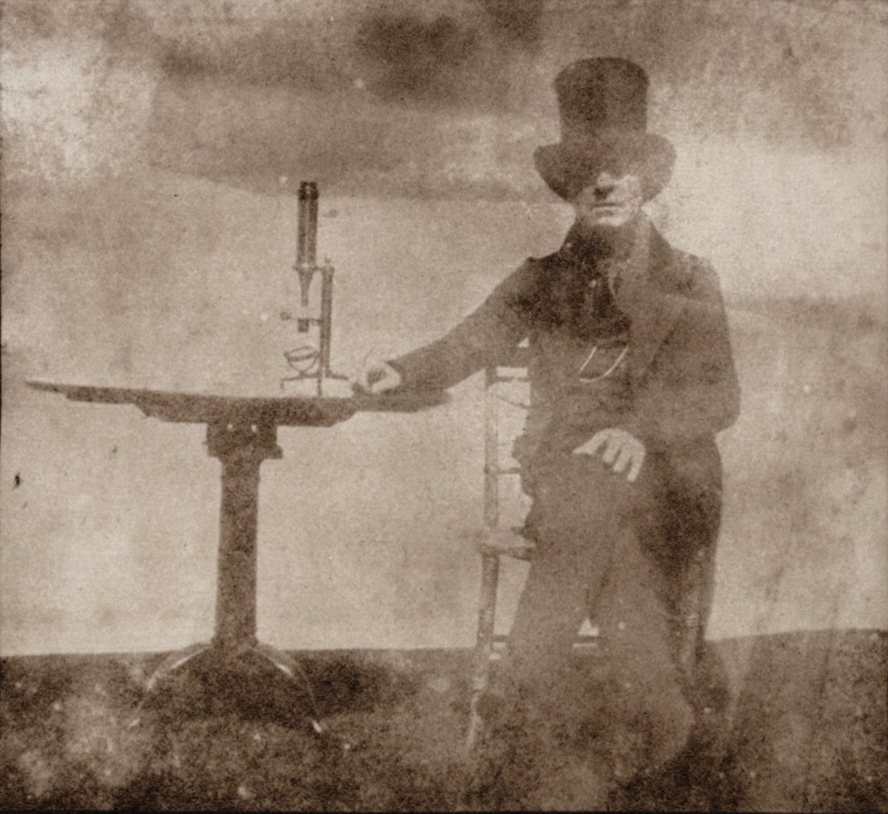 Sir David Brewster 1781-1868, asi 1841 od William Henry Fox Talbot