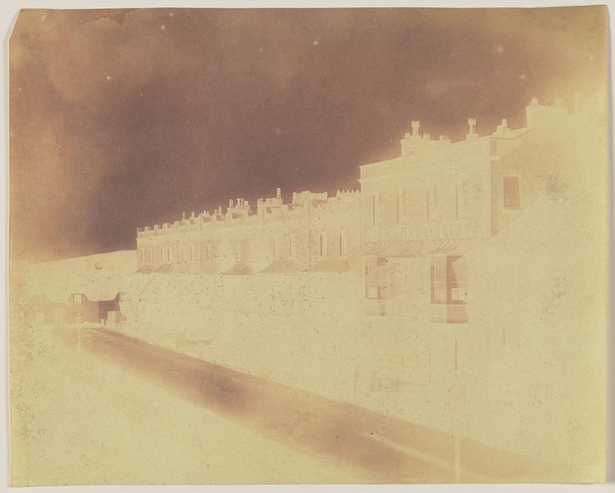 [Pouliční scéna v Bathu, Anglie] od William Henry Fox Talbot