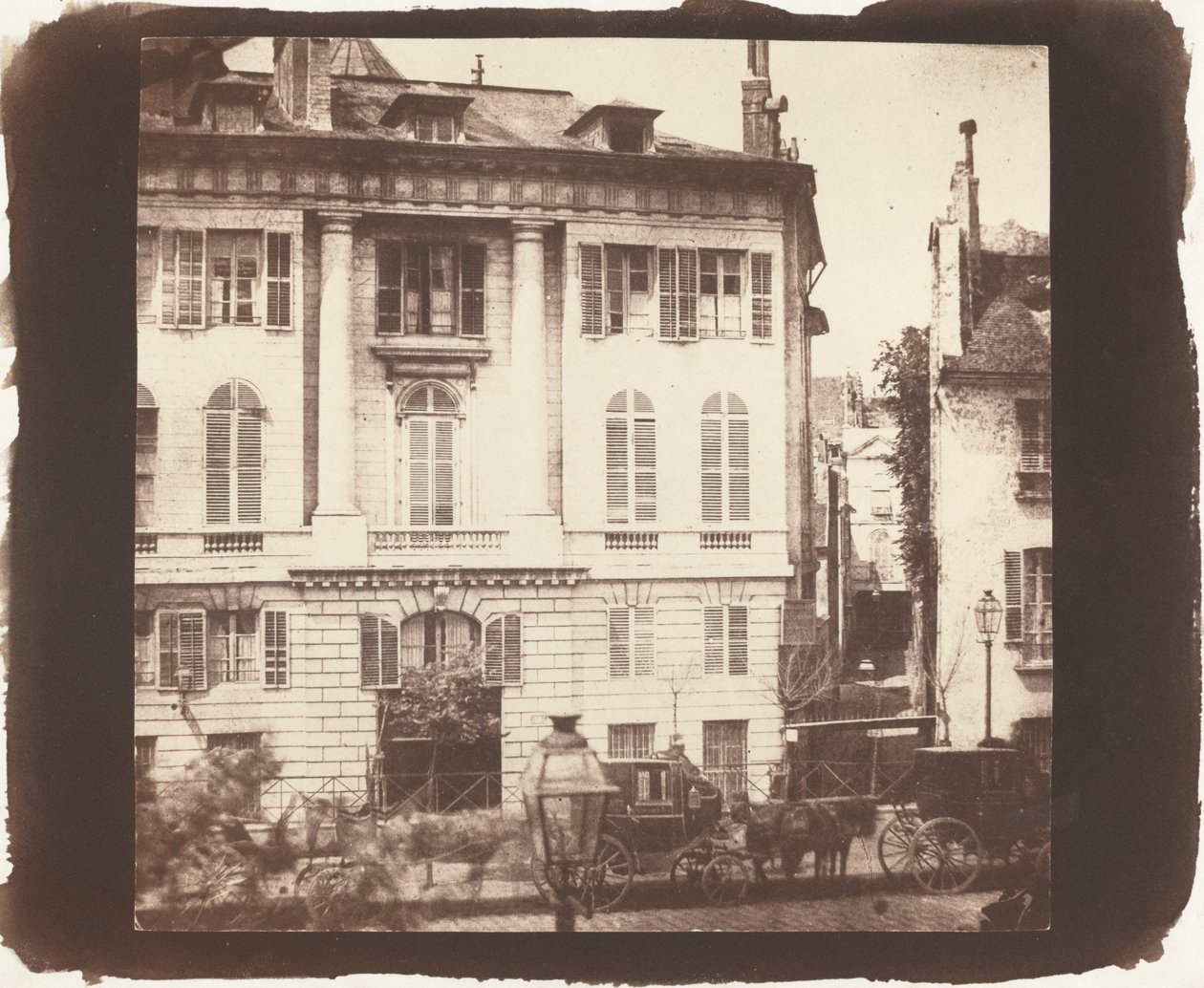 Pařížské bulváry od William Henry Fox Talbot