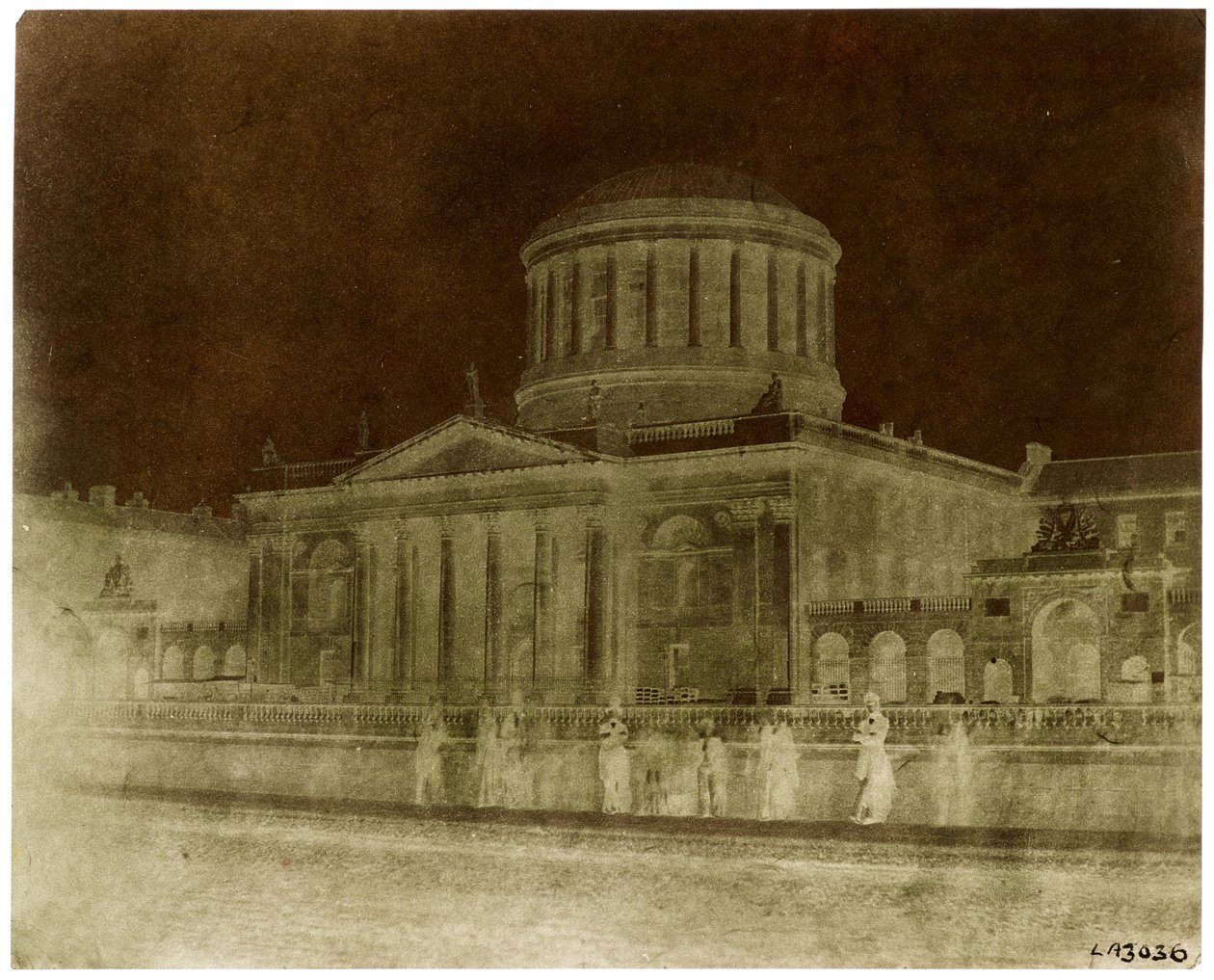 Čtyři soudy, Dublin (Paper Negative-Camera) od William Henry Fox Talbot