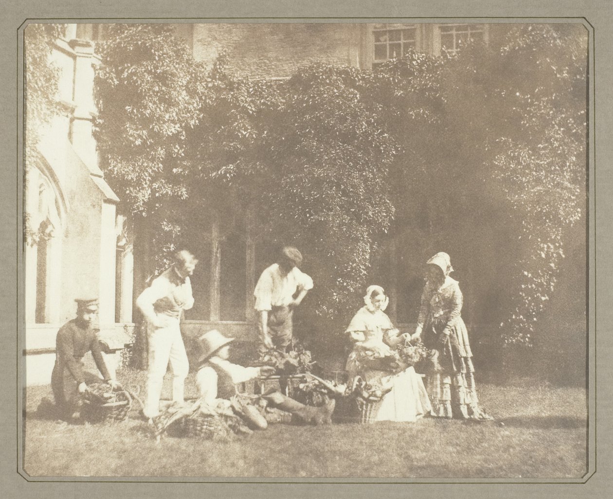 Prodavači ovoce od William Henry Fox Talbot