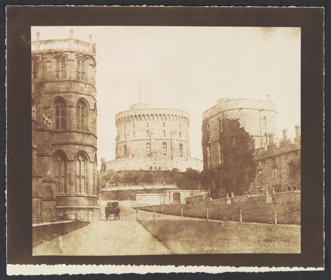 Windsorský hrad od William Henry Fox Talbot