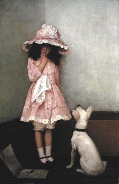 V hanbě (olej na plátně) od William Henry Gore
