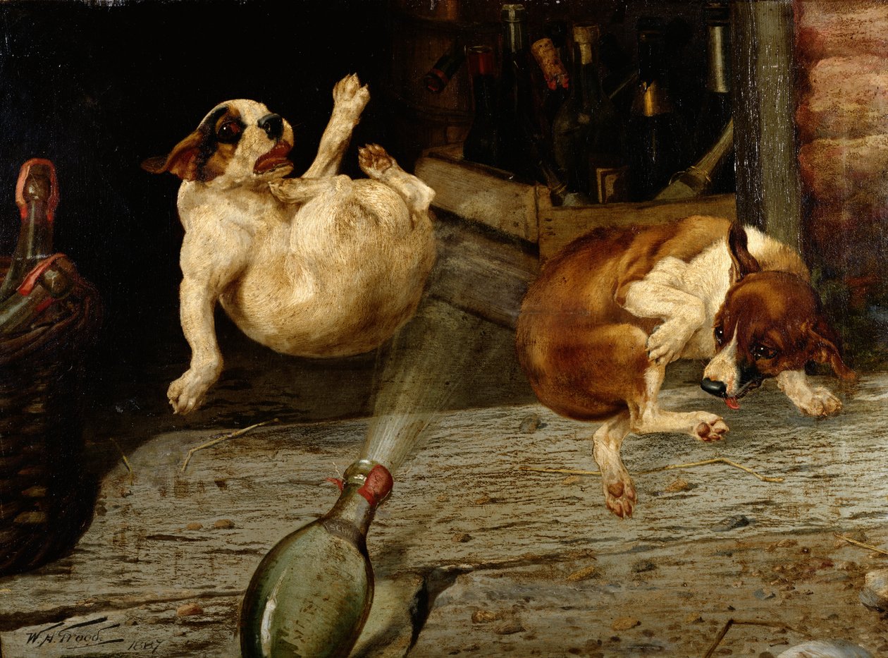 Překvapivý výsledek, 1887 (jeden z páru) od William Henry Hamilton Trood