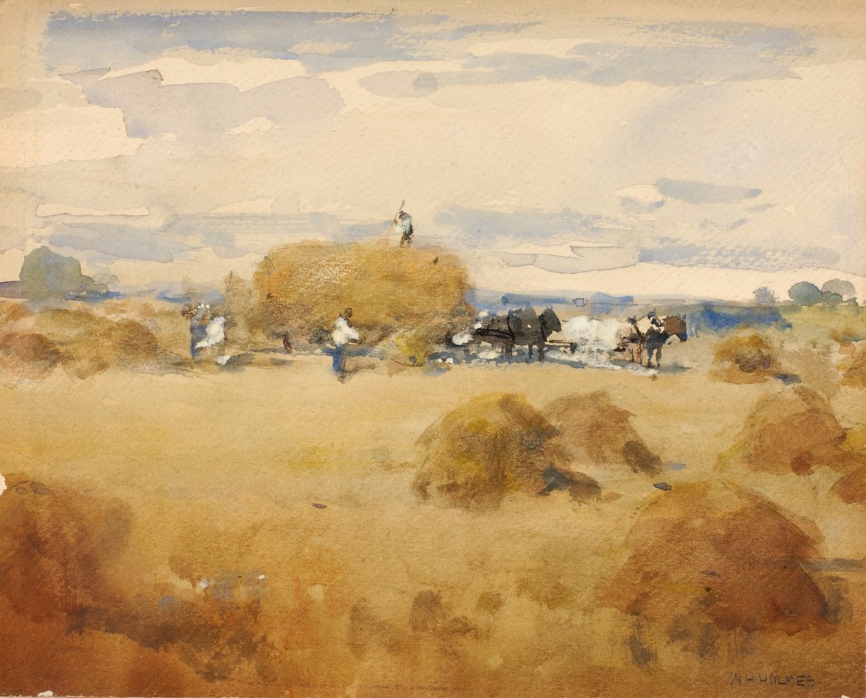Senomaking Scene, n.d. od William Henry Holmes