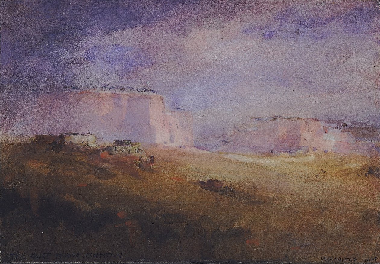 V zemi Cliff House od William Henry Holmes