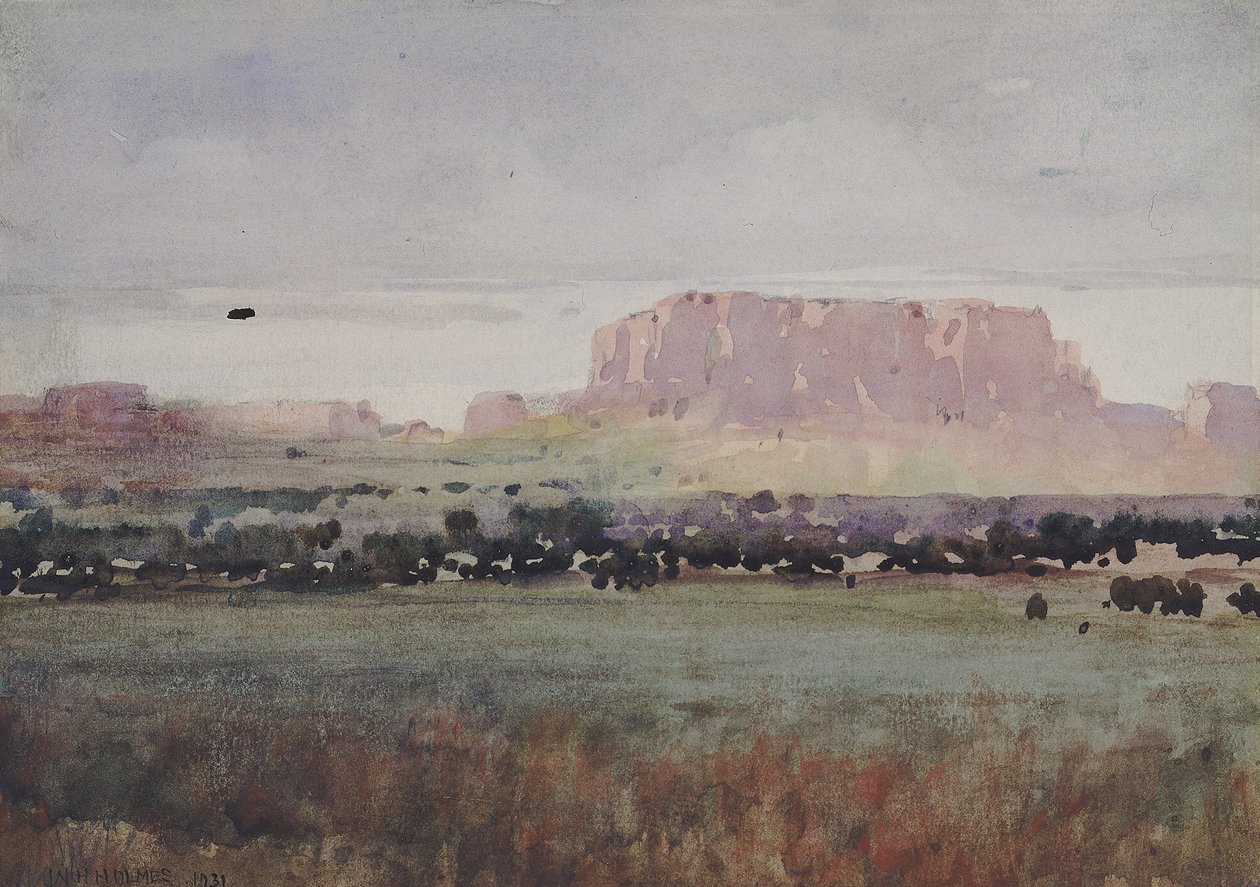 In the Plateau Country, Colorado, 1931. od William Henry Holmes