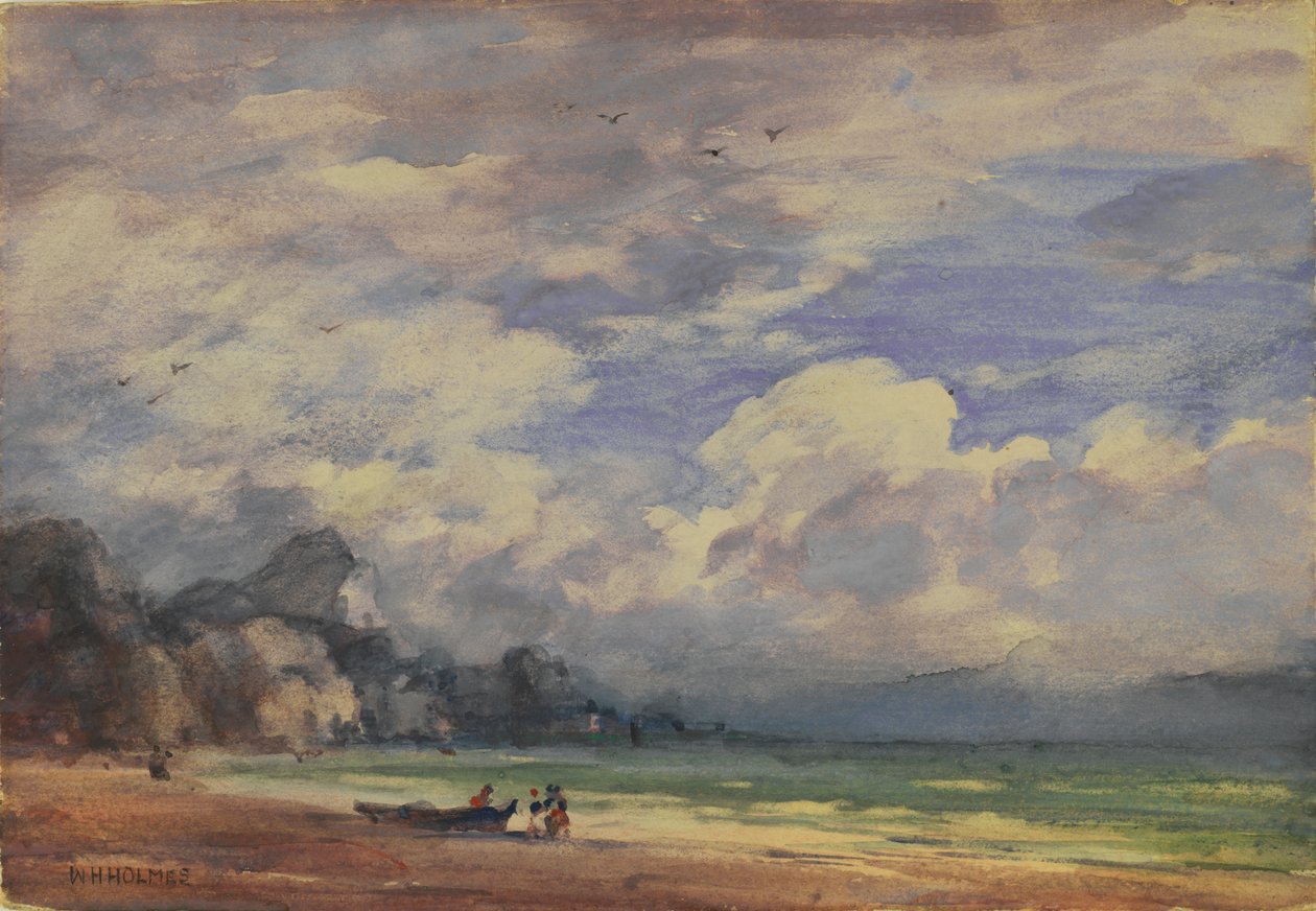 Na pobřeží Kalifornie, n. d. od William Henry Holmes