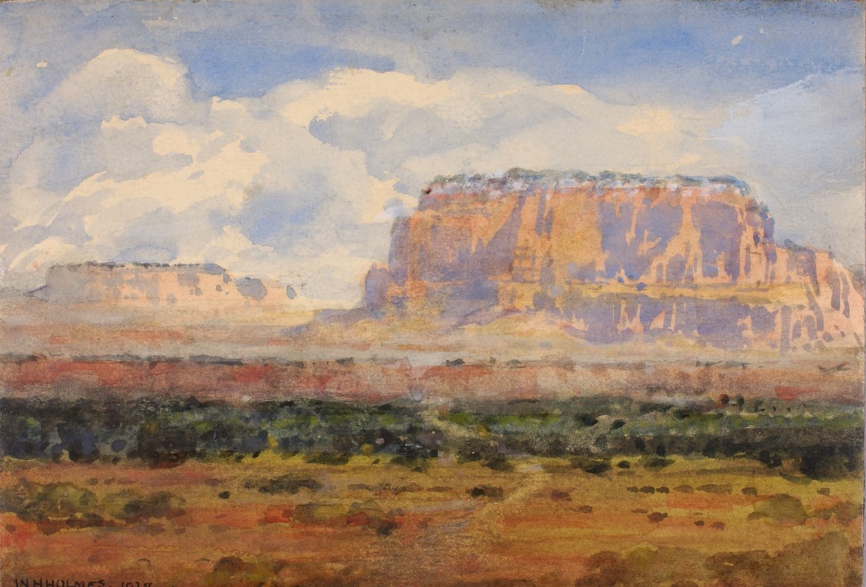 The Enchanted Mesa, 1927. od William Henry Holmes