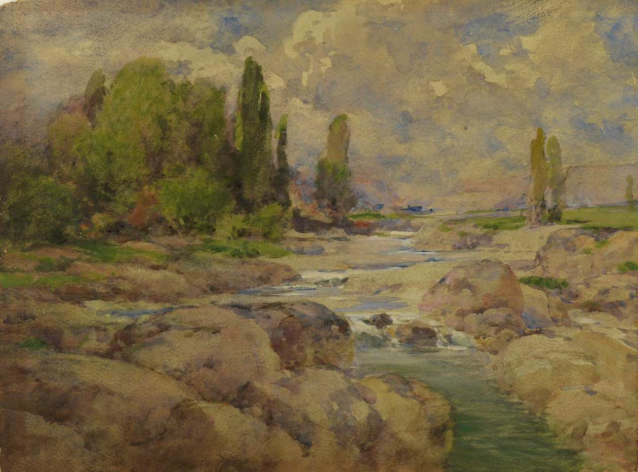 Normální potok Rock Creek od William Henry Holmes