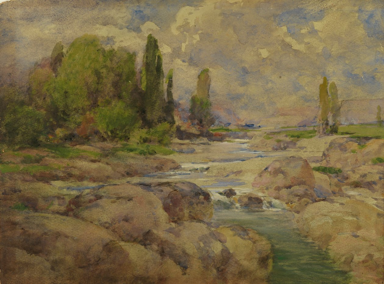 The Normal Rock Creek, 1910. od William Henry Holmes