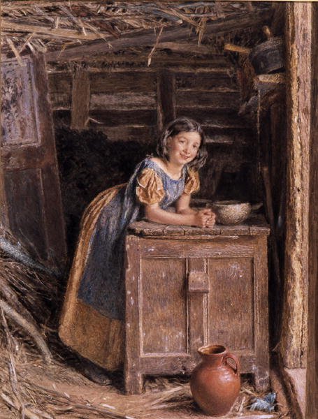 Rustikální kráska od William Henry Hunt