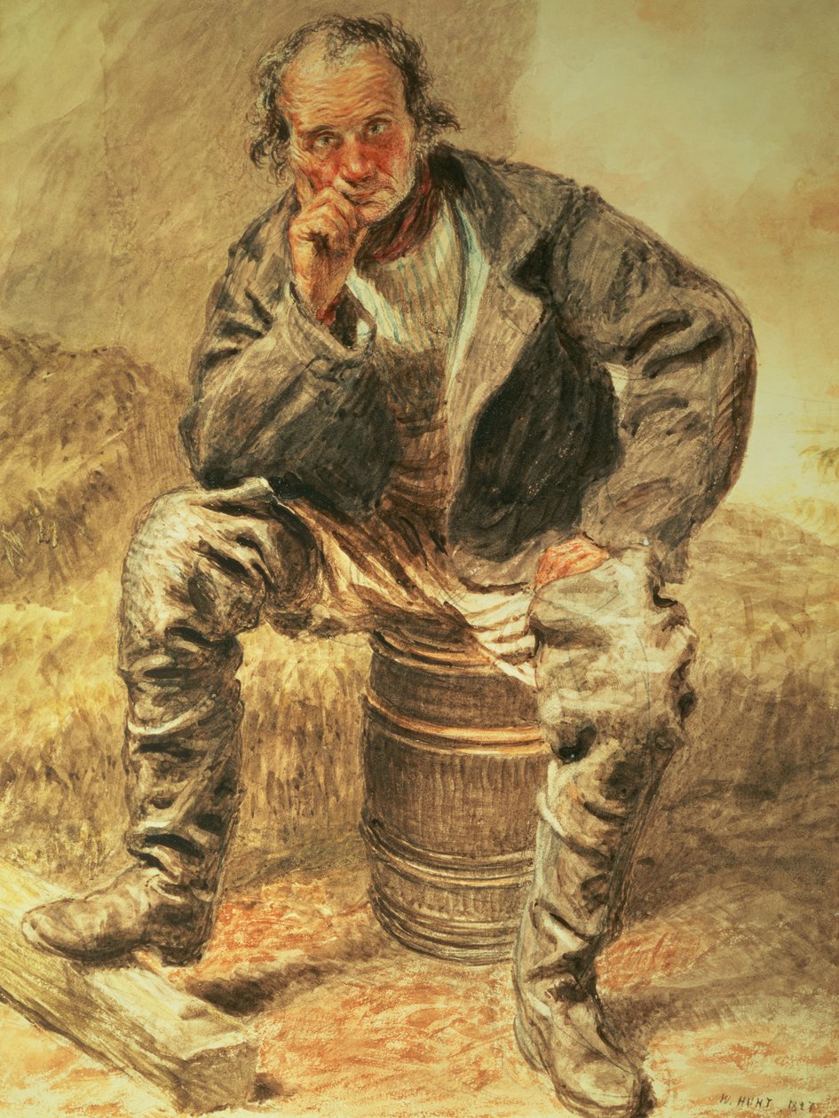 An Oysterman, 1827 od William Henry Hunt