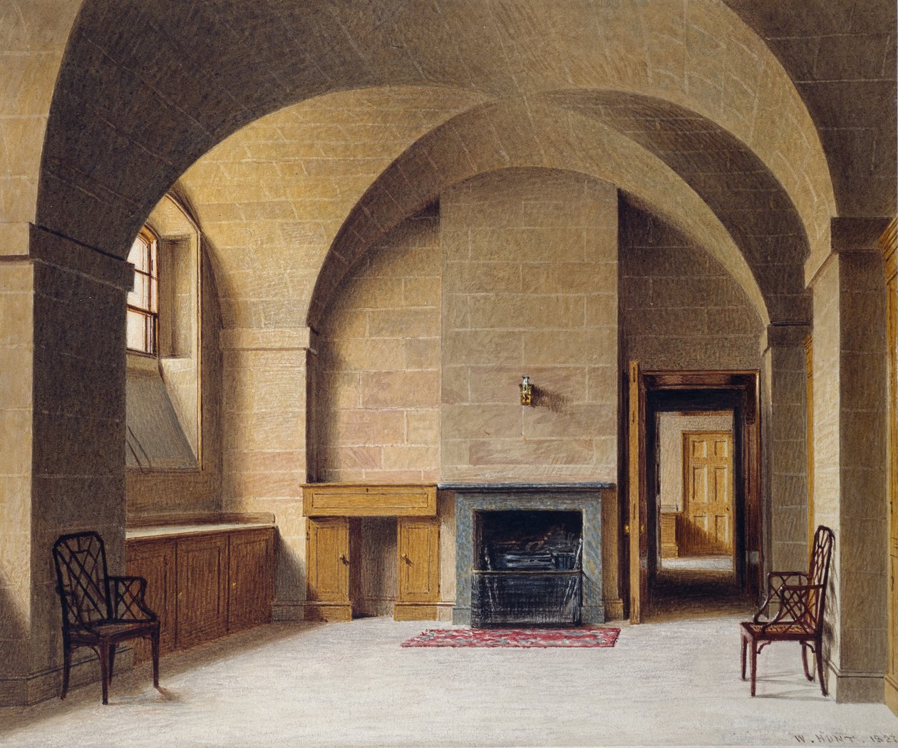 Butlerova spíž v Chatsworth House od William Henry Hunt