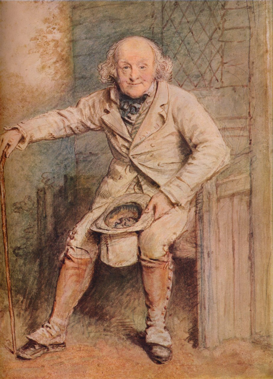 Portrét umělce, 19. století od William Henry Hunt
