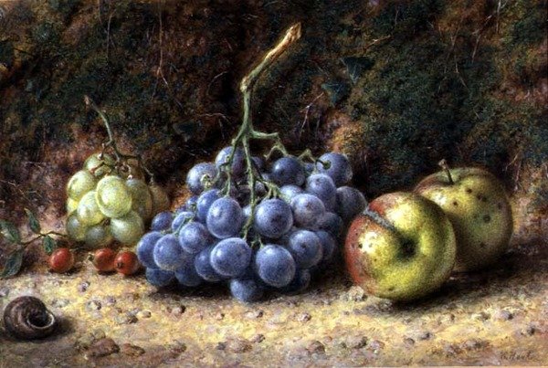 Zátiší z ovoce od William Henry Hunt