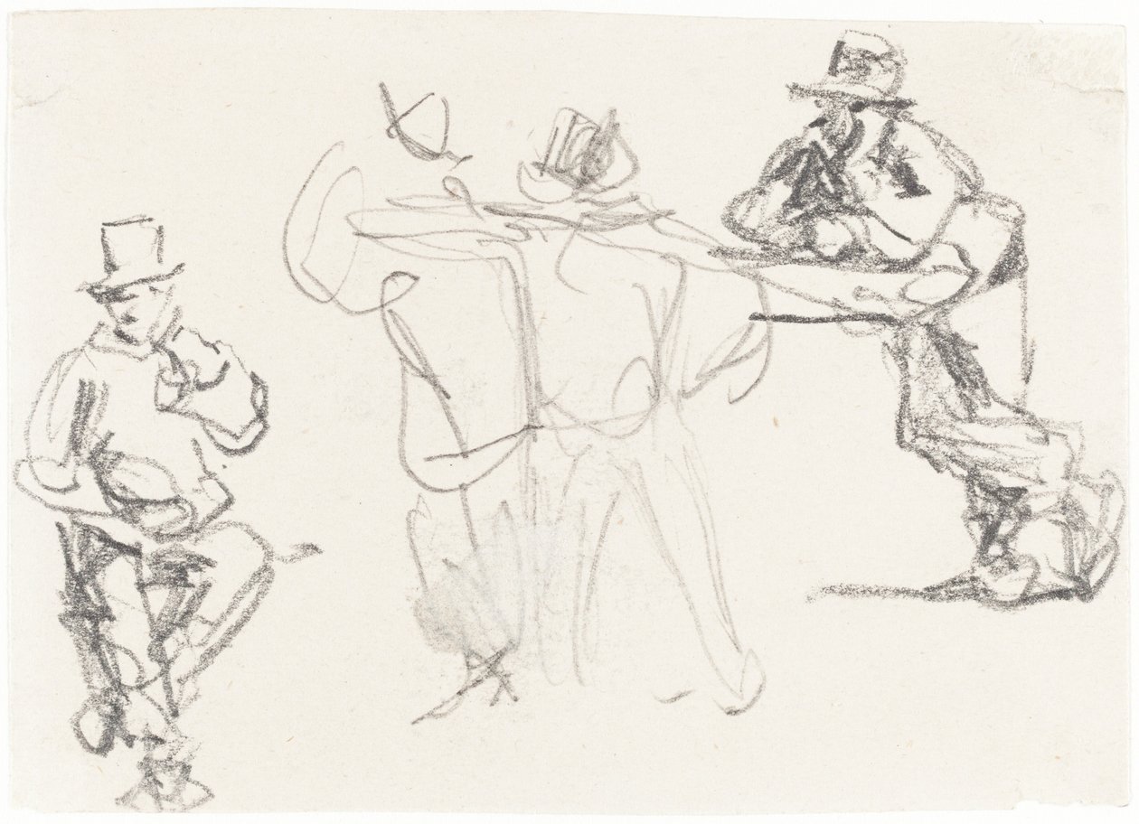 Studie mužské postavy od William Henry Hunt