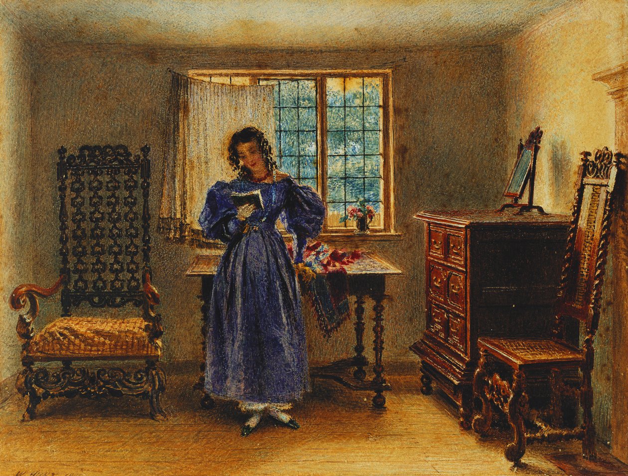 Nedělní ráno, 1831 od William Henry Hunt