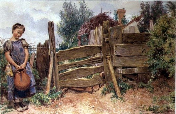 Rozbitý džbán od William Henry Hunt