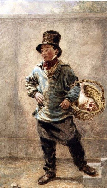 Řezníkův chlapec od William Henry Hunt