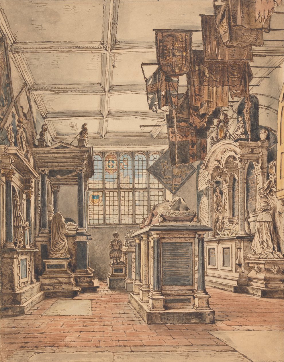Essex Chantry, Watford Church od William Henry Hunt