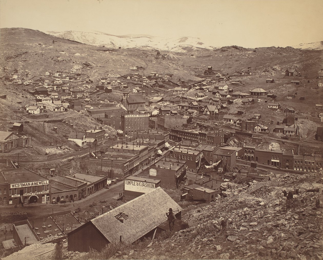 Central City, Colorado od William Henry Jackson
