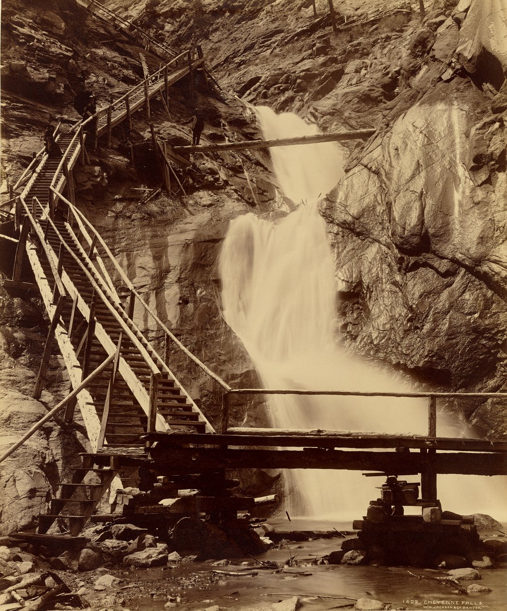 Cheyenne Falls od William Henry Jackson