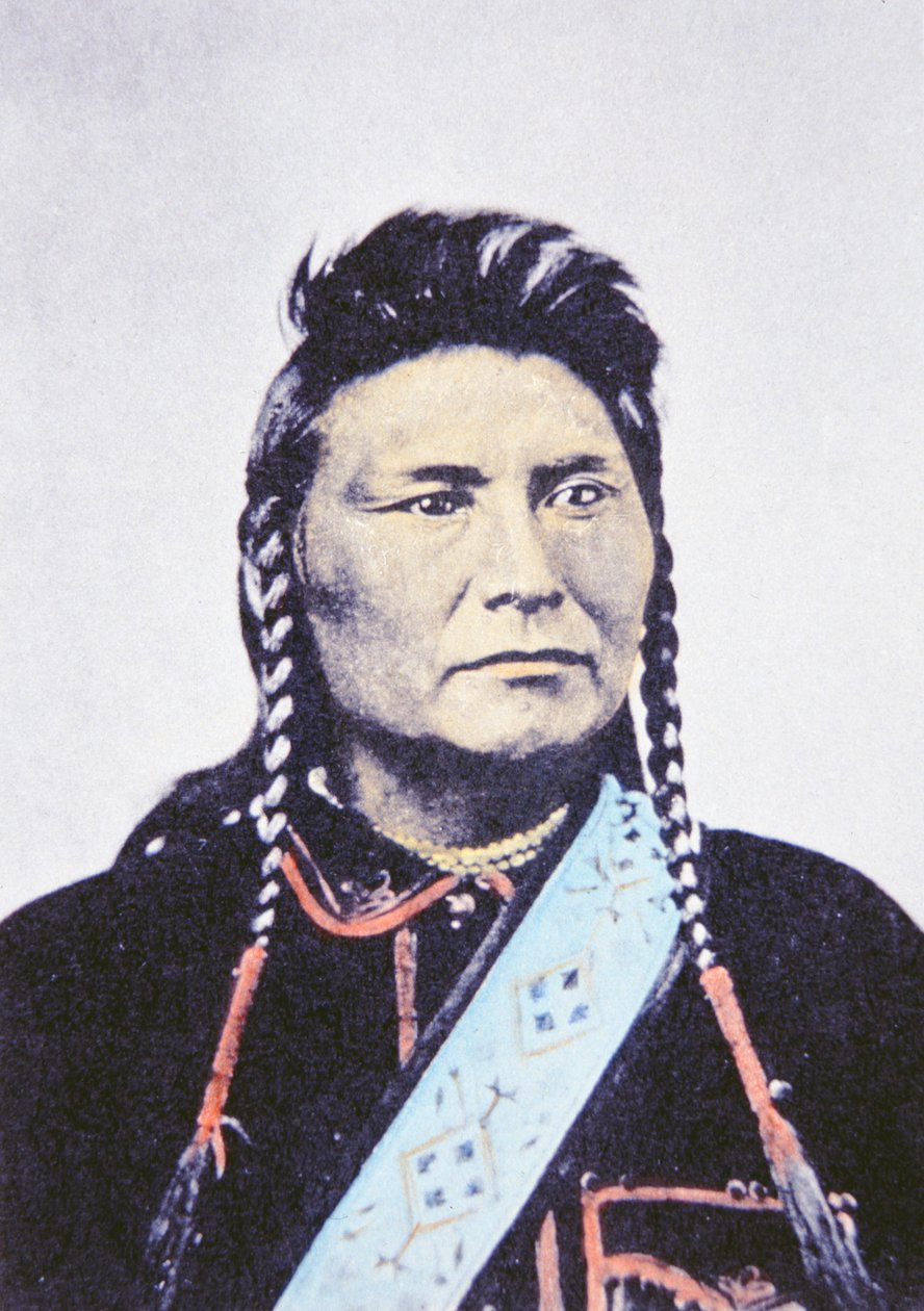 Náčelník Joseph (1840-1904) 1878 (foto) od William Henry Jackson