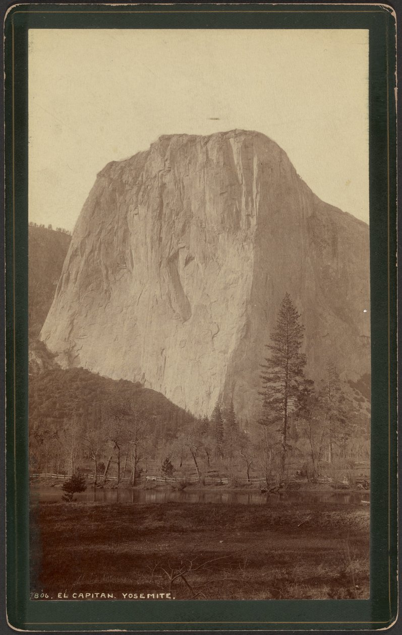 El Capitan, Yosemite od William Henry Jackson