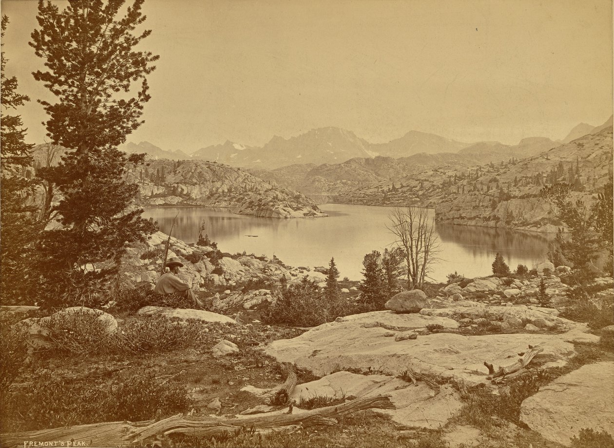 Fremontův vrchol od William Henry Jackson