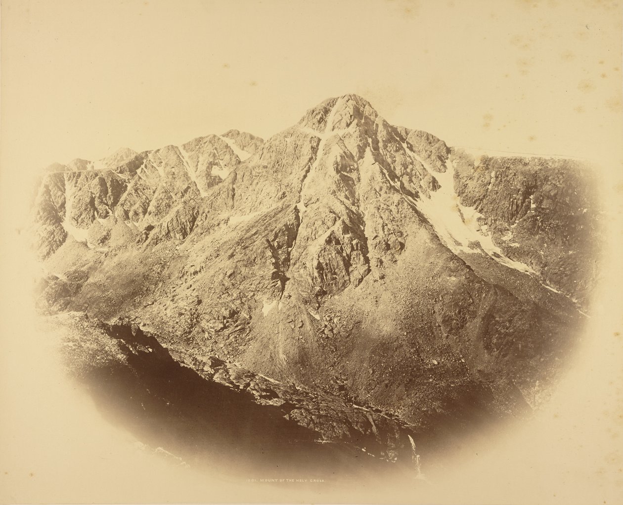 Hora svatého Kříže od William Henry Jackson
