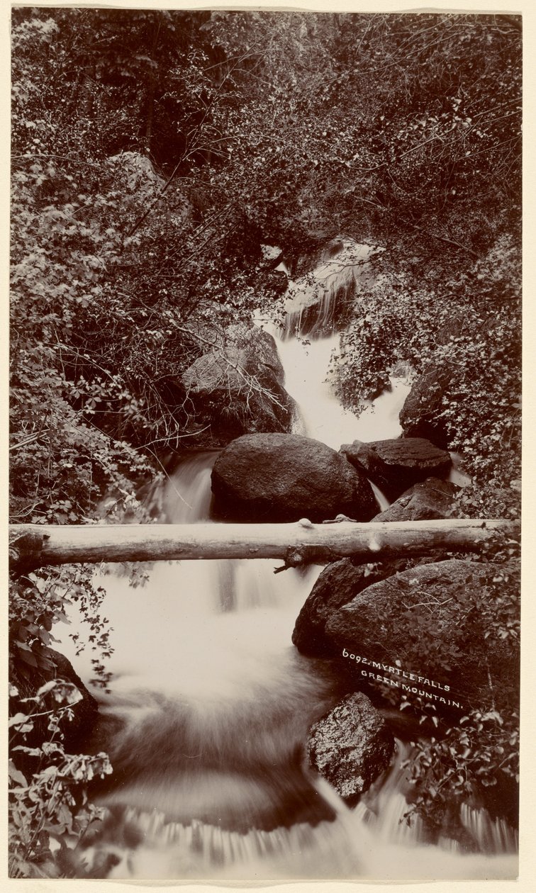 [Myrtle Falls, Green Mountain, Colorado] od William Henry Jackson