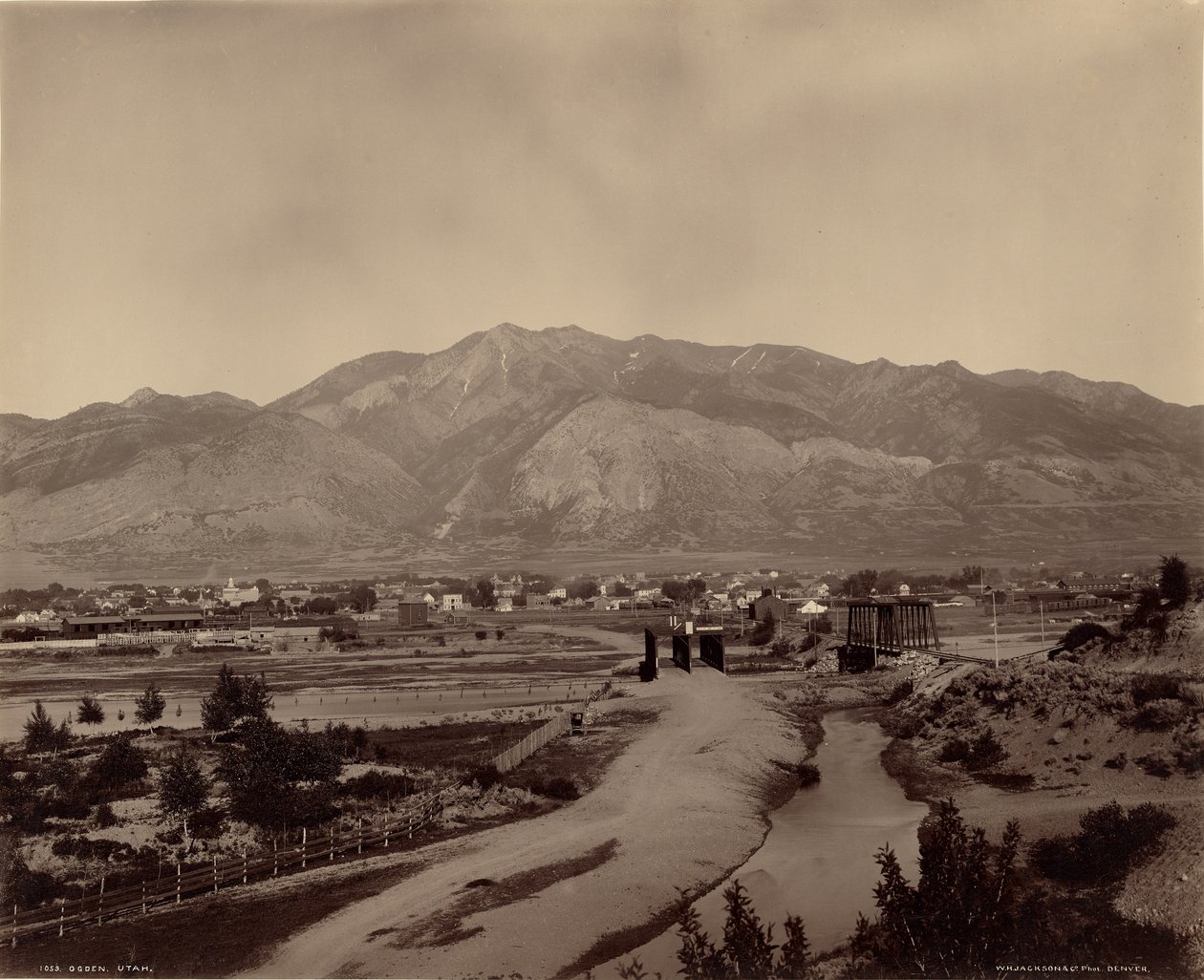 Ogden, Utah od William Henry Jackson