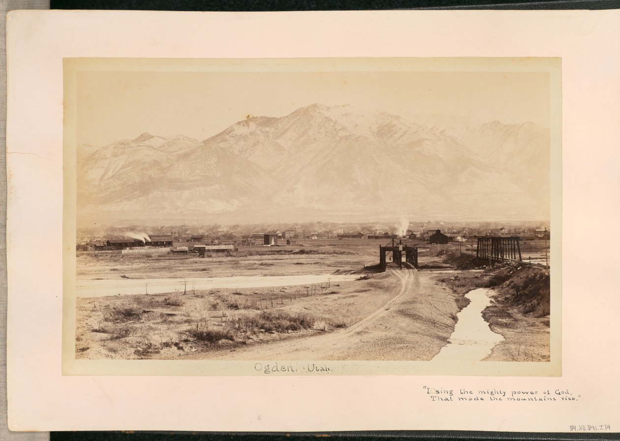 Ogden, Utah od William Henry Jackson