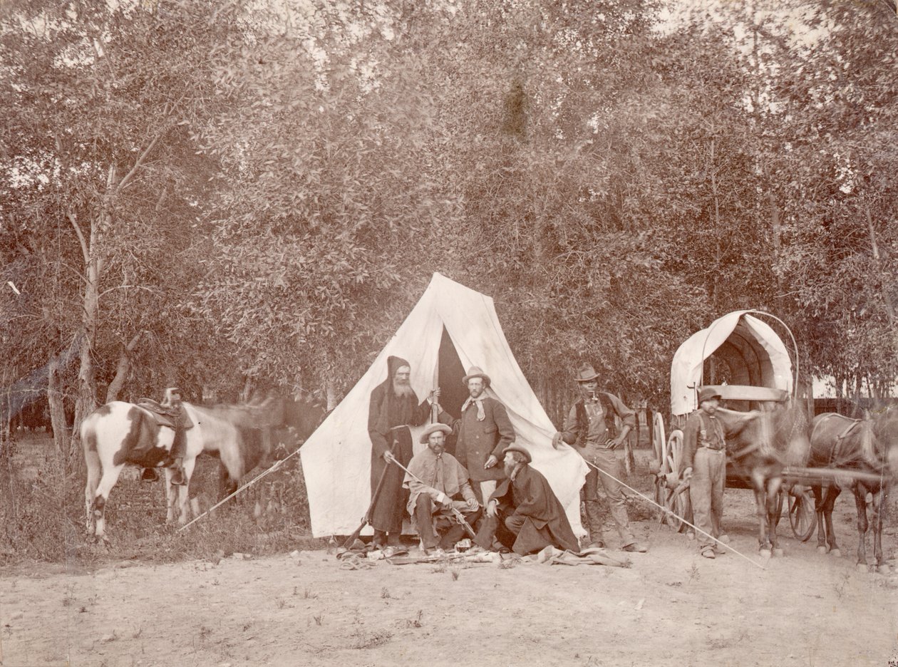 Na výletě na Horu svatého Kříže, 1874 od William Henry Jackson