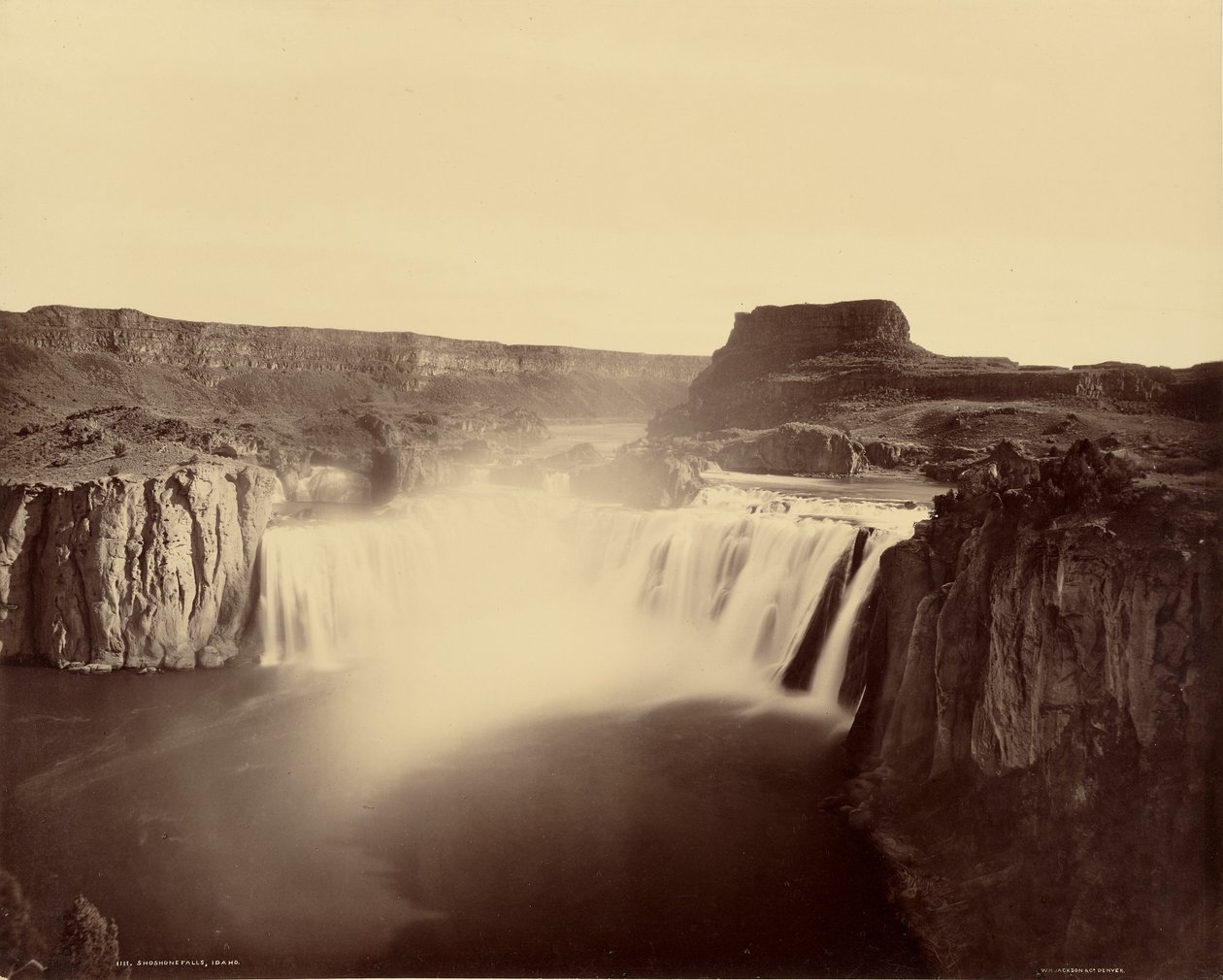 Shoshone Falls, Idaho od William Henry Jackson