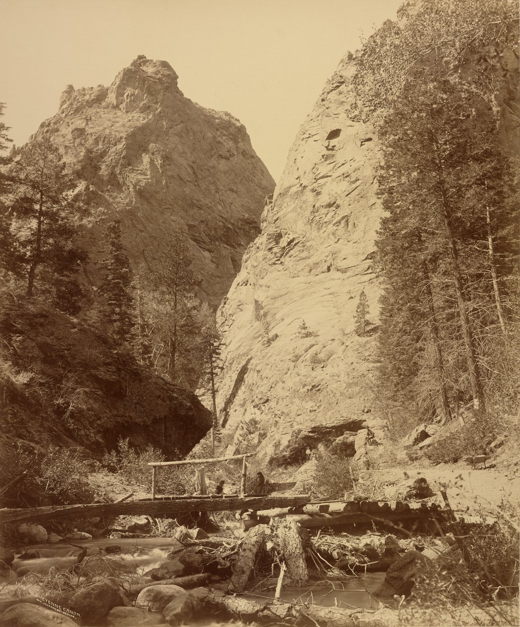 Jižní kaňon Cheyenne od William Henry Jackson