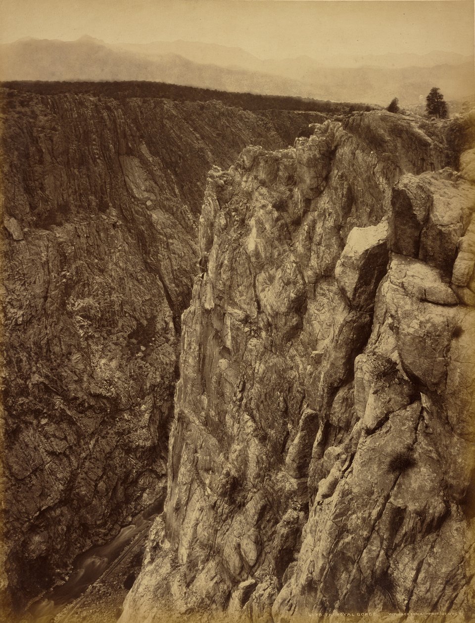 Královská soutěska od William Henry Jackson