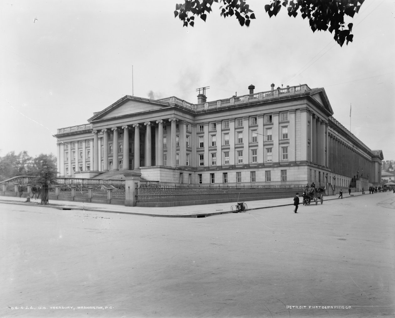 Ministerstvo financí USA, Washington, D.C., 1880 od William Henry Jackson