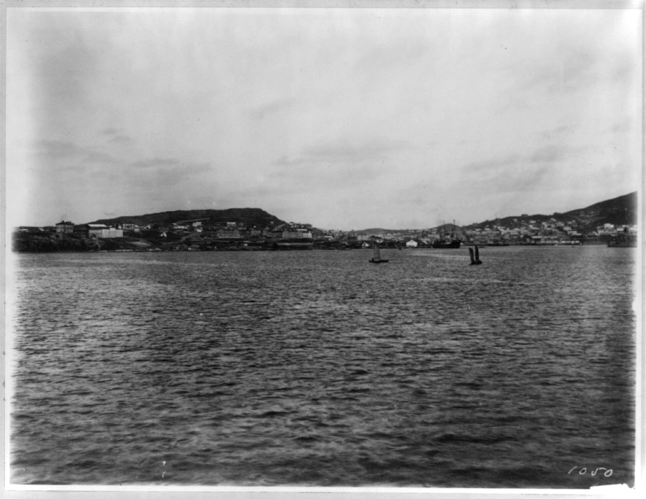 Vladivostok - panoramatický výhled z přístavu od William Henry Jackson