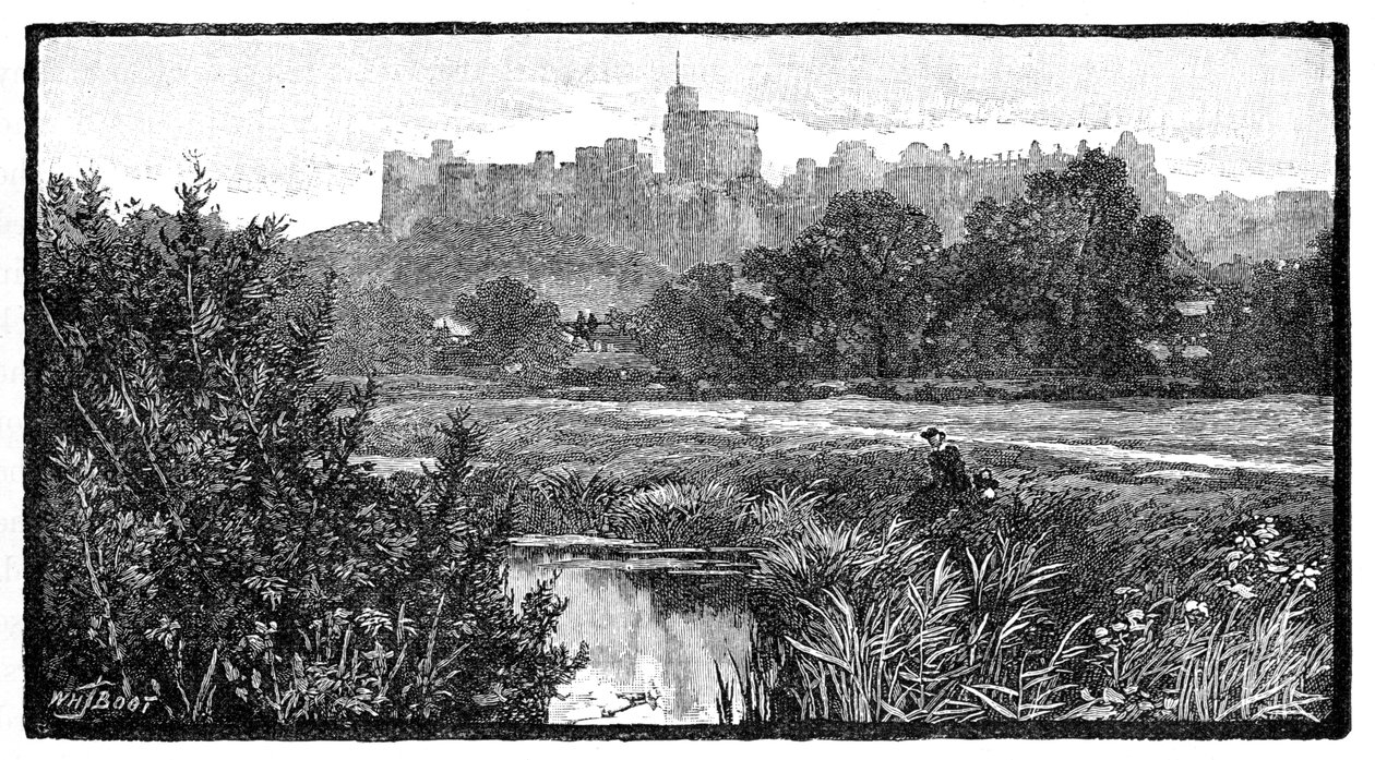 Hrad Windsor, 1900. od William Henry James Boot
