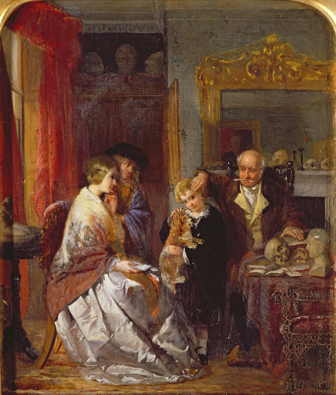 The Phrenologist, c.1852 od William Henry Knight