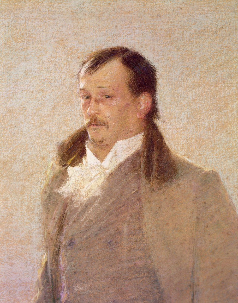 Portrét Georgese Courteline (olej na plátně0 (detail 418481) od William Henry Lake Price