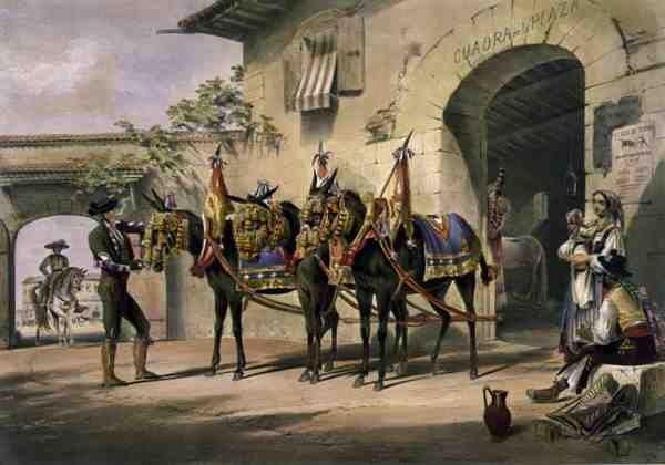 Mezci z Plaza de Toros od William Henry Lake Price