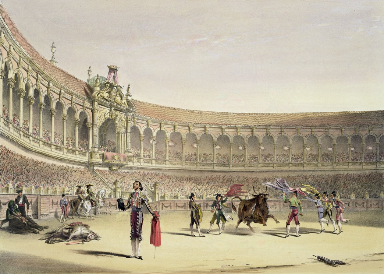 Náměstí v Seville, 1865 od William Henry Lake Price