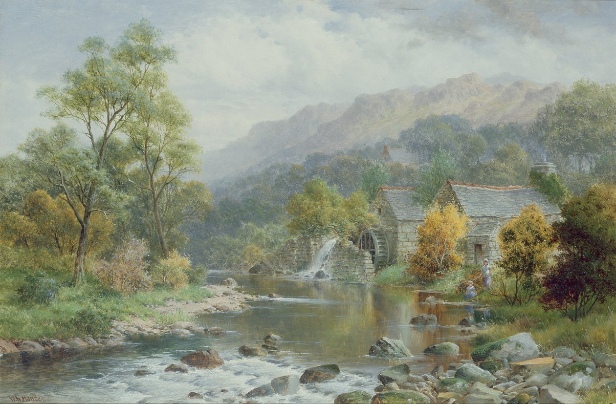Blížící se podzim na Arranu, Dolgelly (pár 77868) od William Henry Mander