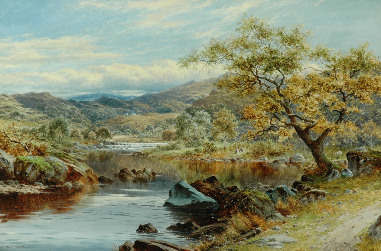 Údolí Lledr, Capel Curig od William Henry Mander