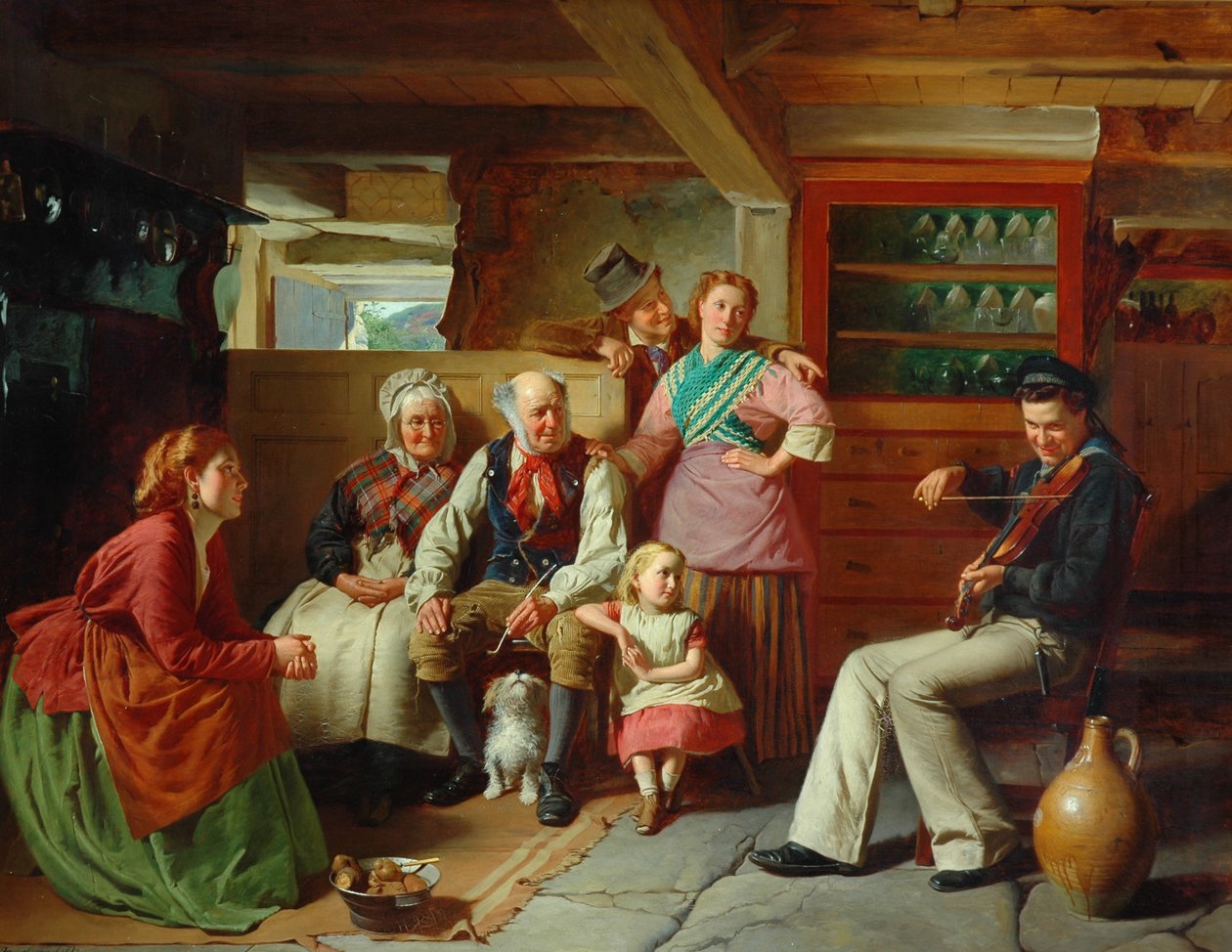 Hudebník Sailor od William Henry Midwood