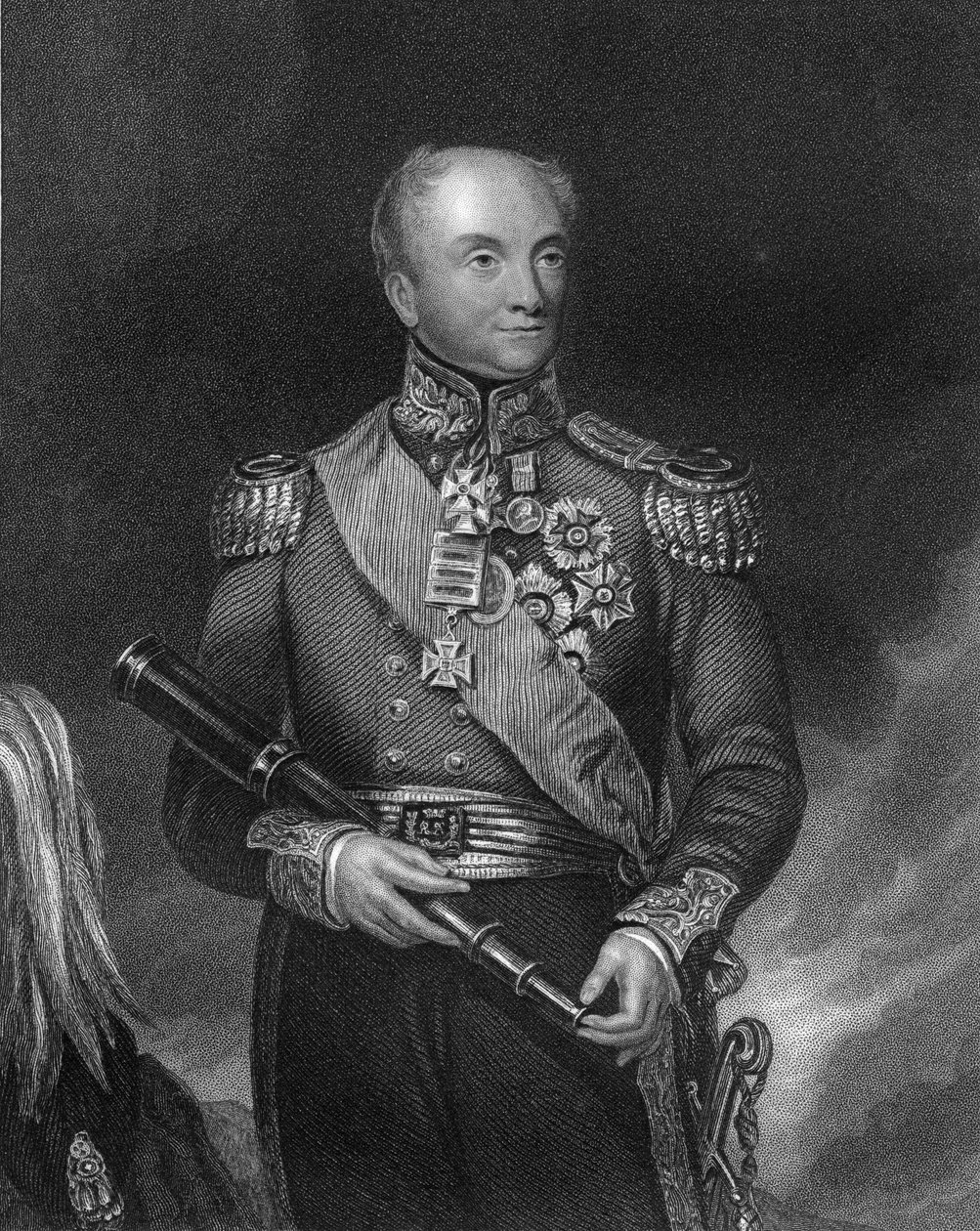 Generál Rowland Hill, vrchní velitel britské armády, c1830-c1835 c1857. od William Henry Mote