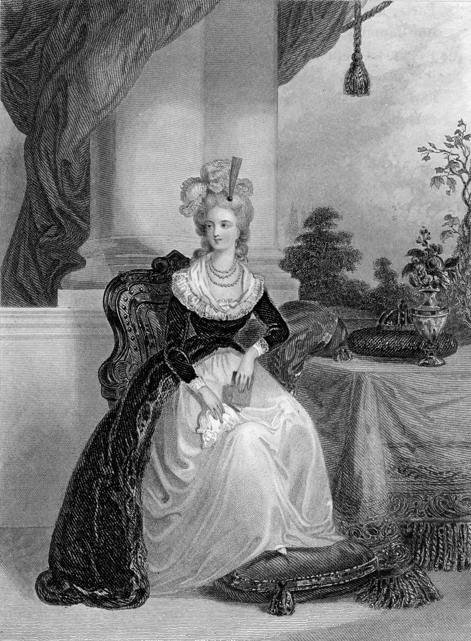 Marie Antoinetta, královna Francie a Navarry, c1840-1860. od William Henry Mote